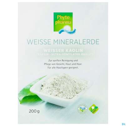 Weisse Mineralerde Phytopharma Weisser Kaolin Ultra-ventilated 200g, A-Nr.: 4764817 - 01