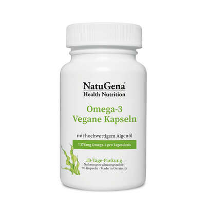 NatuGena Omega-3 Vegane Kapseln, A-Nr.: 5847310 - 01