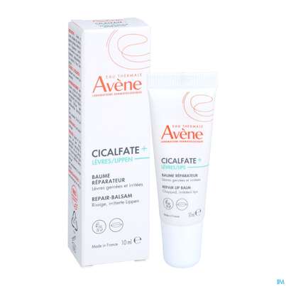 Sie sehen eine Packung Avene Cicalfate+ Regenerierender Lippenbalsam 10ml, Produktbild: 10 Avene Cicalfate+ Regenerierender Lippenbalsam 10ml, A-Nr.: 5826360 - 10