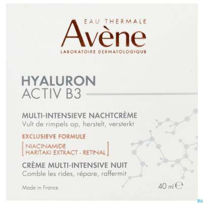 Avene Hyaluron Activ B3 Nachtcreme 40ml, A-Nr.: 5693261 - 01