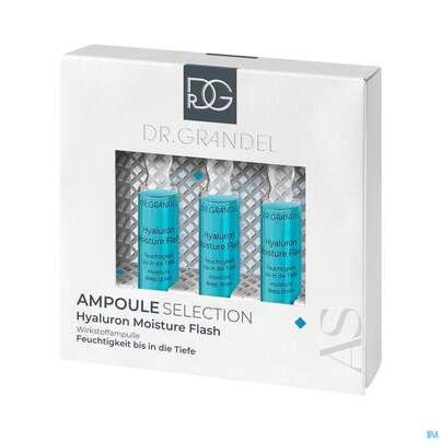 Dr.grandel Professional Collection Ampulle 3x3ml Hyaluron Moistureflash41674 9ml, A-Nr.: 4493761 - 01