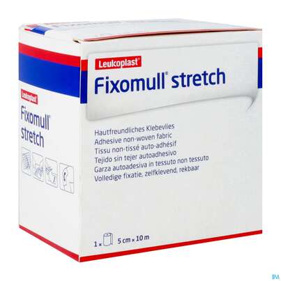 Fixierbinden Fixomull/stretch Fixierverband 10mx 5cm 1st, A-Nr.: 0546147 - 02