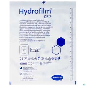 Wundverband Hydrofilm/plus 10x 12cm 1st, A-Nr.: 4261849 - 01