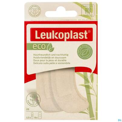 Wundpflaster Leukoplast/eco Strips 2 Groessen 72765 20st, A-Nr.: 5689489 - 01