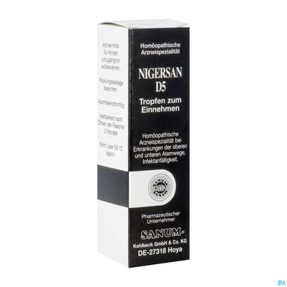 Nigersan Tropfen D5 10ml, A-Nr.: 0991700 - 02