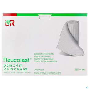 Fixierbinden Raucolast 4mx 6cm 20st, A-Nr.: 0904138 - 01