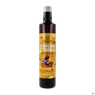 Sonnentor Sirup/bio Kurkuma +zitronen 00593 500ml, A-Nr.: 5048247 - 02
