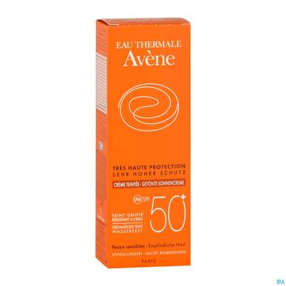 Avène Sunsitive Getönte Sonnencreme Spf 50+ 50ml, A-Nr.: 2840425 - 06