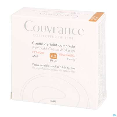 Avène Couvrance Kompakt Creme-make-up Reichhaltig Honig 10g, A-Nr.: 2594914 - 03
