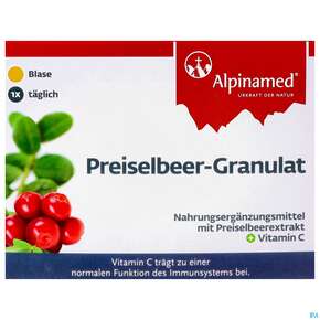 Preiselbeer Granulat Alpinamed Sache 20st, A-Nr.: 3019307 - 01