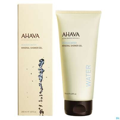 Sie sehen eine Packung Ahava Mineral Shower Gel 200ml, Produktbild: 03 Ahava Mineral Shower Gel 200ml, A-Nr.: 3945729 - 03