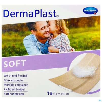 Wundpflaster Dermaplast/professional Soft 5mx 6cm 1st, A-Nr.: 2994140 - 01