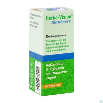 Augentropfen Herba-vision Blaubeere 15ml, A-Nr.: 3829667 - 02