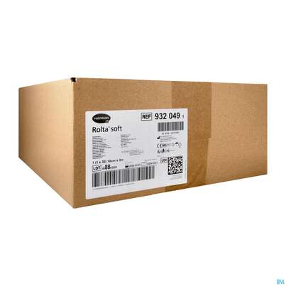 Sie sehen eine Packung Rolta/soft Synthetik-wattebinden Unsteril 3mx 10cm 30st, Produktbild: 03 Rolta/soft Synthetik-wattebinden Unsteril 3mx 10cm 30st, A-Nr.: 2368997 - 03