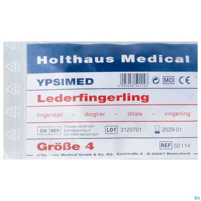 Fingerlinge Leder/pharmag Gr 4 1st, A-Nr.: 2679208 - 01