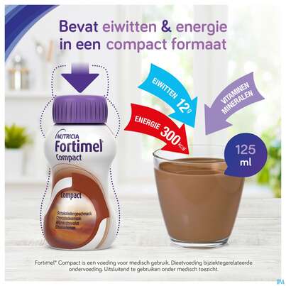 Fortimel/compact/2.4 125ml Vitalflasche Banane 4st, A-Nr.: 4293944 - 12