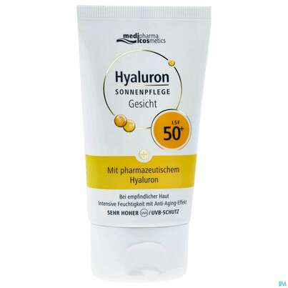 Sonnenprodukte Hyaluron Sonnenpflege Gesicht Lsf50+ 50ml, A-Nr.: 4624281 - 02