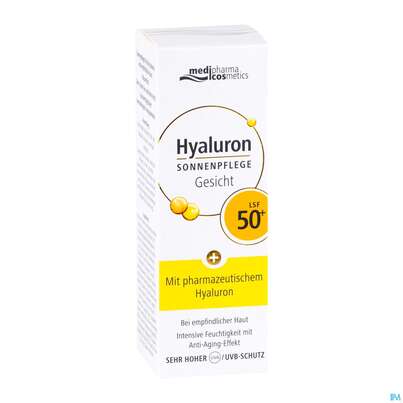 Sonnenprodukte Hyaluron Sonnenpflege Gesicht Lsf50+ 50ml, A-Nr.: 4624281 - 04