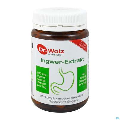 Ingwer Kapseln Extrakt Dr.wolz Nr 60547 120st, A-Nr.: 4297741 - 04