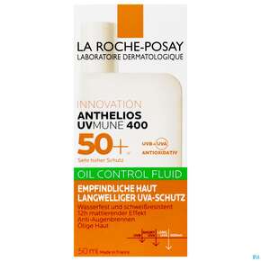 Sonnenprodukte La Roche Posay Anthelios/oil Control Fluid Uvmune400 Lsf50+ 50ml, A-Nr.: 5696503 - 01