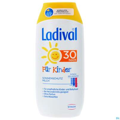 Sonnenprodukte Ladival/kinder Milch F30 200ml, A-Nr.: 2483008 - 01