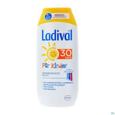 Sonnenprodukte Ladival/kinder Milch F30 200ml, A-Nr.: 2483008 - 02