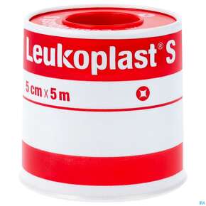 Rollenpflaster Leukoplast/s 5mx 5cm 4761600 1st, A-Nr.: 1218362 - 01