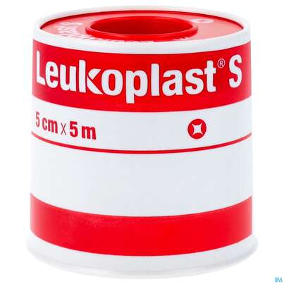 Rollenpflaster Leukoplast/s 5mx 5cm 4761600 1st, A-Nr.: 1218362 - 01