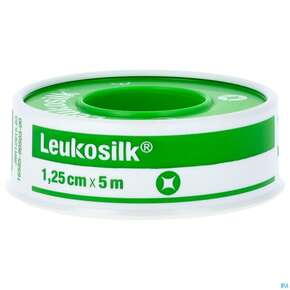 Rollenpflaster Leukosilk Rollenpflaster 5mx 1,25cm 0102100 1st, A-Nr.: 5020562 - 01