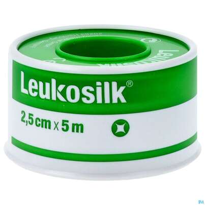 Rollenpflaster Leukosilk Rollenpflaster 5mx 2,5cm 01022 1st, A-Nr.: 5020579 - 01
