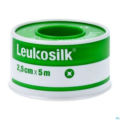 Rollenpflaster Leukosilk Rollenpflaster 5mx 2,5cm 01022 1st, A-Nr.: 5020579 - 02