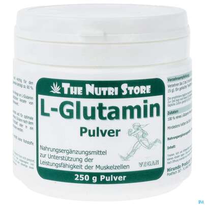 L-glutamin Pulver Rein 100% 250g, A-Nr.: 3204074 - 01