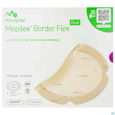 Wundverband Mepilex Border Flex 13x16cm 5st, A-Nr.: 4252282 - 01