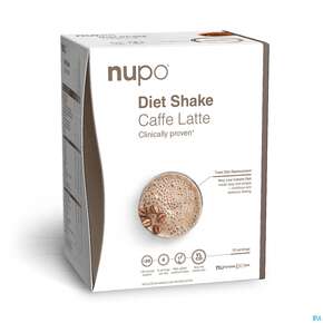 Nupo Lebenswert Diet Shake Caffe Latte 12st, A-Nr.: 5738851 - 01