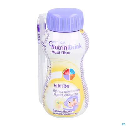 Nutrini/drink Flasche Multifibre 200ml Banane 1st, A-Nr.: 3274608 - 01