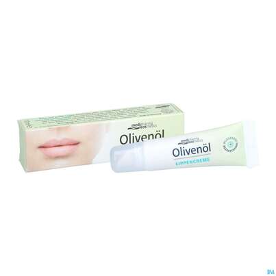 Sie sehen eine Packung Oliven Oel Medipharma Cosmetics Lippencreme 10ml, Produktbild: 06 Oliven Oel Medipharma Cosmetics Lippencreme 10ml, A-Nr.: 5769722 - 06