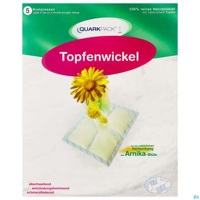 Kalt/warm Therapie Quarkpack Topfenwickel +arnika 5st, A-Nr.: 3869299 - 01