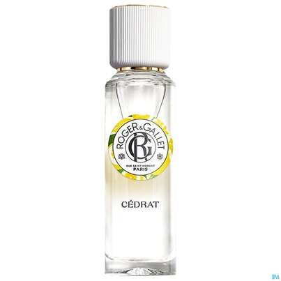 Sie sehen eine Packung Roger&gallet Cédrat Duftendes Wohlfühl-wasser 30ml, Produktbild: 11 Roger&gallet Cédrat Duftendes Wohlfühl-wasser 30ml, A-Nr.: 5668837 - 11