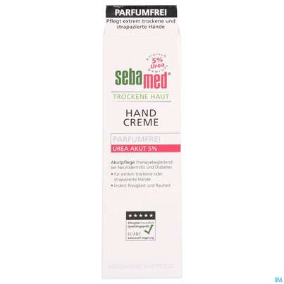 Sebamed Akut Hand Creme Urea 5% Parfumfrei 75ml, A-Nr.: 4084962 - 01