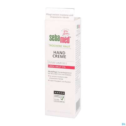 Sebamed Akut Hand Creme Urea 5% Parfumfrei 75ml, A-Nr.: 4084962 - 02