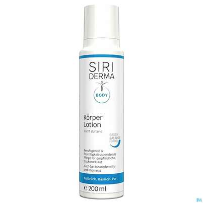 Siriderma Koerperlotion Leicht Duftend 200ml, A-Nr.: 3849701 - 01
