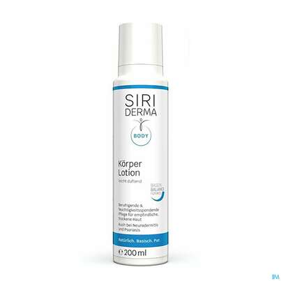Siriderma Koerperlotion Leicht Duftend 200ml, A-Nr.: 3849701 - 02
