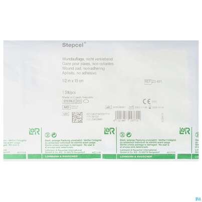 Wundauflagen Stepcel/gazelin Steril 15cm 1/2 1st, A-Nr.: 0986509 - 01