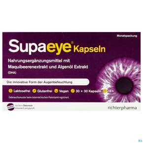 Supamun Augenschutz Kapseln 60st, A-Nr.: 5454332 - 01