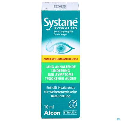 Augentropfen Systane/hydration Benetzungstropfen Unkonserviert 10ml, A-Nr.: 5423662 - 01