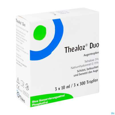 Augentropfen Thealoz/duo Trehalose+hyaluronsaeure Original 3x10m 30ml, A-Nr.: 4523574 - 03