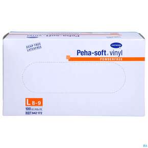 Untersuchungshandschuhe Peha/soft/puderfrei Vinyl Unsteril Gross L 94217 100st, A-Nr.: 2369212 - 01
