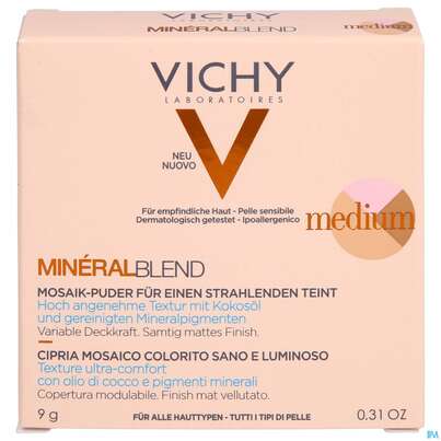 Vichy Mineralblend Puder Medium 9g, A-Nr.: 5045102 - 01