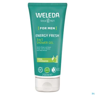 Weleda For Men 3in1 Shower Gel Energy Fresh 200ml, A-Nr.: 5740032 - 03